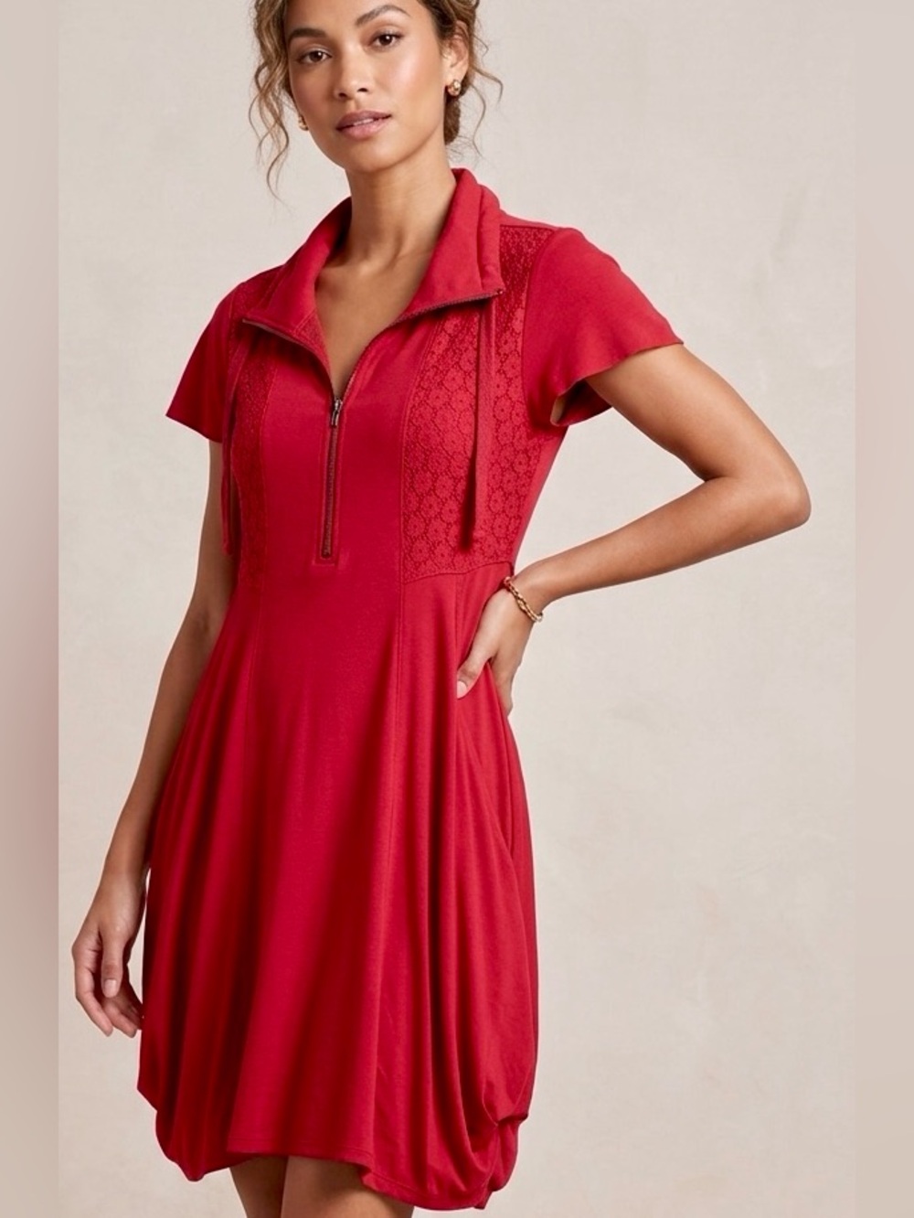 KENZIE Romantic Red dress